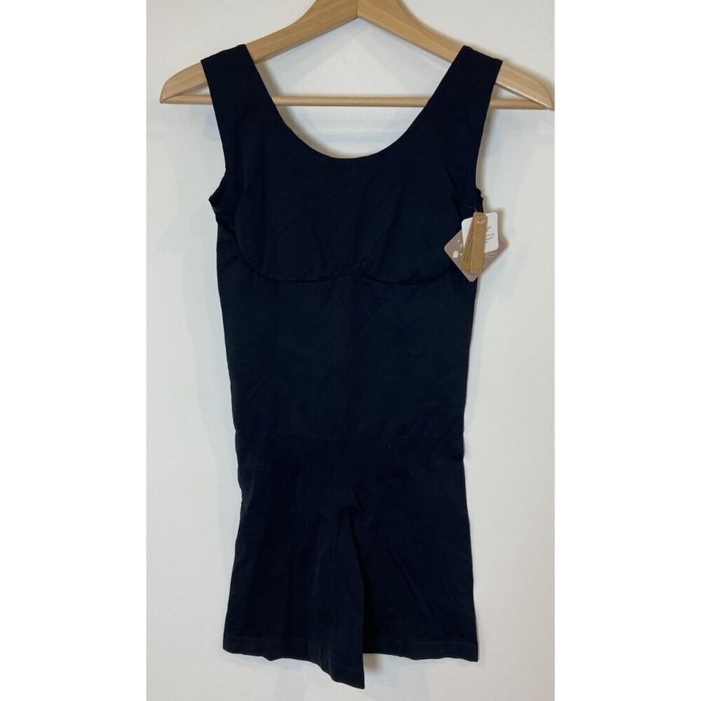 NWT Shapellx Bodysuit One Piece Shapewear Plus Black Size XL XXL New